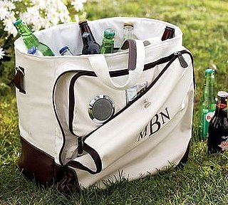 iPod Speaker and Cooler Beach Bag From Pottery Barn