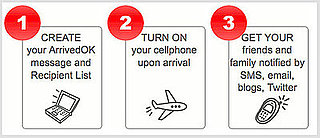 Use ArrivedOK to Let Friends and Family Know Your Flight Has Landed