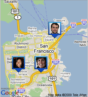 Google Latitude Can Be Shared With Non Latitude Friends