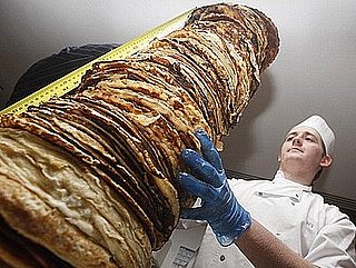 Scotland Sets Record For World's Tallest Pancake Stack