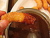 Cinnamon Churros With Hot Chocolate Dipping Sauce