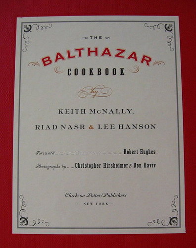 Cookbook Review: The Balthazar Cookbook