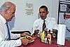 President Obama's Lunchtime Visit to Ray's Hell Burgers