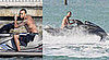 Photos of Chris Brown Jet Skiing While in Miami With Rihanna