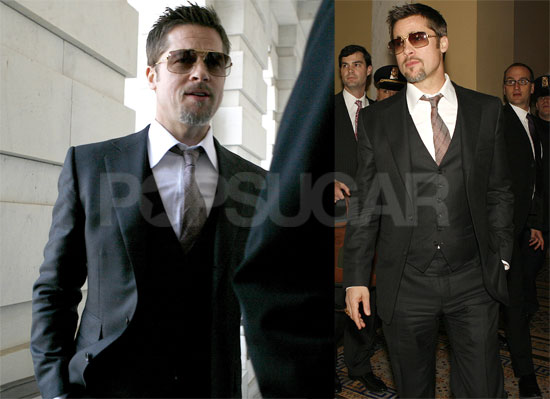 Brad Pitt in DC 3/5/09 Brad Pitt in DC 3/5/09