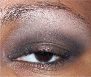Shimmery Brown Smokey Eye