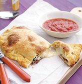 Fast & Easy Dinner: Three-Cheese Calzones