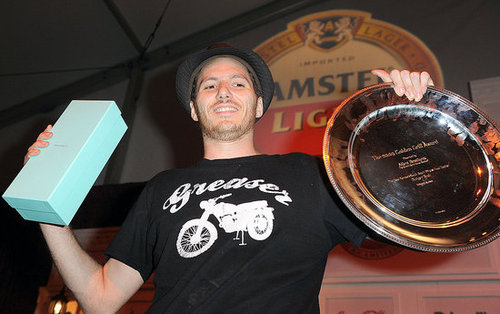 The new Burger Bash winner, Spike Mendelsohn The new Burger Bash winner, Spike Mendelsohn