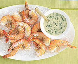 Salt-Roasted Shrimp With Scampi Dip Salt-Roasted Shrimp With Scampi Dip