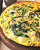Fast & Easy Dinner: Asparagus and Bok Choy Frittata