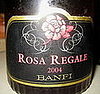 Review of Banfi Rosa Regale Brachetto 2004