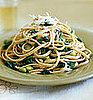Fast & Easy Dinner: Linguine With Arugula and Edamame