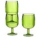 Acrylic Stacking Wine Glasses