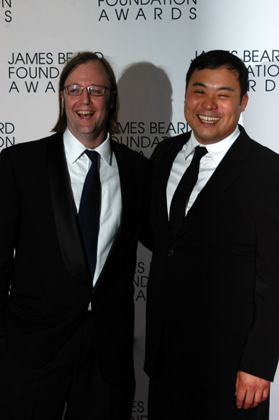 Wylie Dufresne and David Chang Wylie Dufresne and David Chang