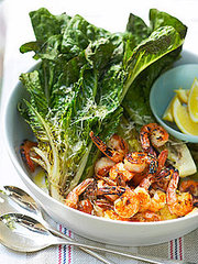 Fast & Easy Dinner: Grilled Shrimp and Romaine