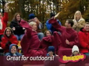 Snuggie, the Blanket With Sleeves