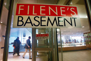 Filene's Basement Files For Bankruptcy