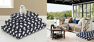 Pottery Barn's Polka-Dot Dog Bed Cover Under $30!