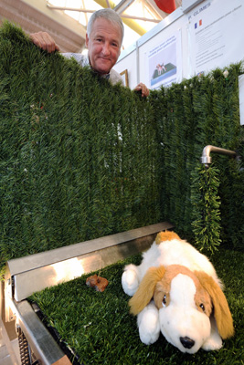The Scoop: Entirely Self-Cleaning Toilet Invented For Dogs!