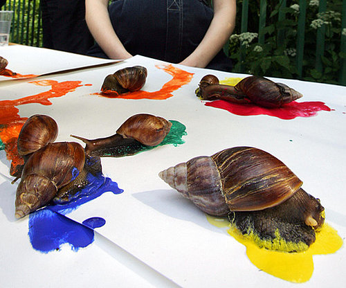 Slow and Steady Makes the Painting Slow and Steady Makes the Painting