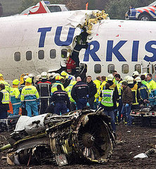 Front Page: Turkish Airlines Crash Kills Nine in Amsterdam