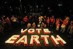 Earth Hour Clocks a Big Success Earth Hour Clocks a Big Success