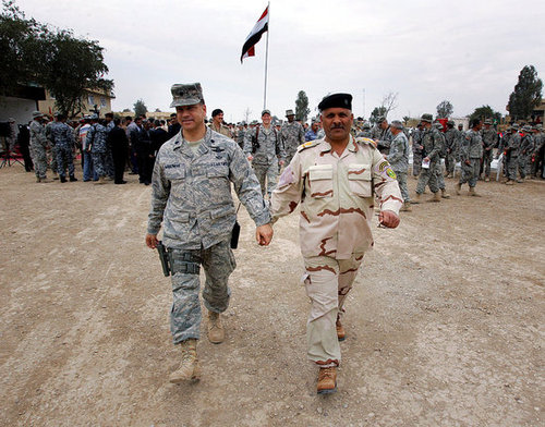 Picture It: America Hands Over Military Camp to Iraqi Army 