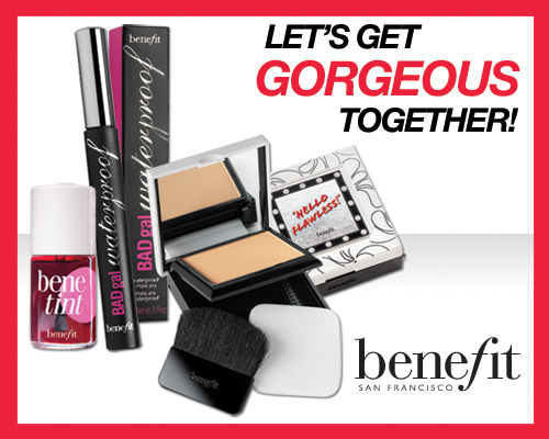 Review Products For a Chance to Win a $500 Gift Certificate From Benefit Cosmetics 