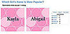 Play Our Baby Name Faceoff!