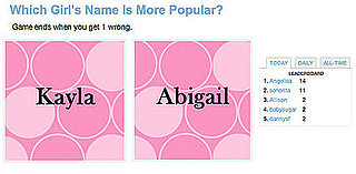 Play Our Baby Name Faceoff!