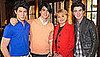 The Jonas Brothers Go Home With Their Mom at Night