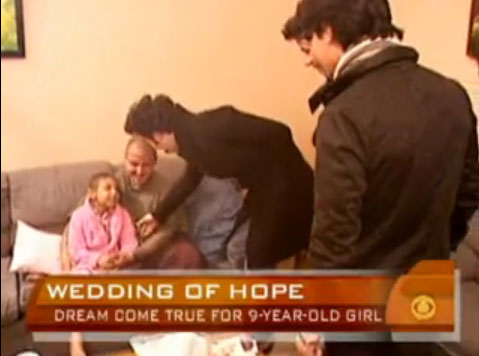 The Jonas Brothers Visit 9-Year-Old Bride