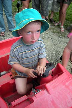 Boy, 3, Survives River Ride in Toy Car