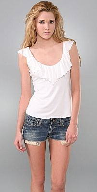 Rachel Pally Ruffle Back Top
