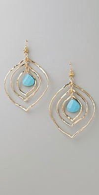 Lee Angel Jewelry Solange Multi Tier Hoop Earrings