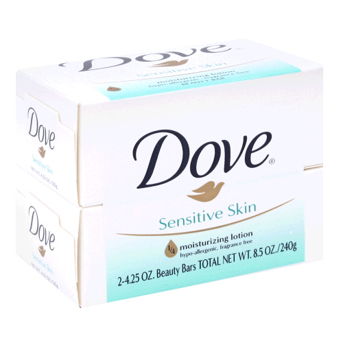 Review of Dove Sensitive Skin Beauty Bars
