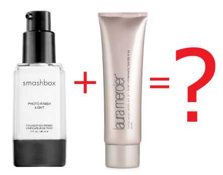Wearing a Primer With a Tinted Moisturizer