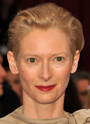 Tilda Swinton Oscars Look: Hair and Makeup Photo