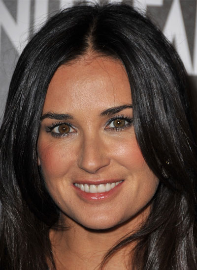 Demi Moore: Brown and Hazel Demi Moore: Brown and Hazel