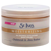 Review of St. Ives Moisturizing In-Shower Exfoliating Body Polish, Oatmeal & Shea Butter Review of St. Ives Moisturizing In-Shower Exfoliating Body Polish, Oatmeal & Shea Butter