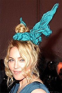 Madonna at the Costume Institute Gala with Hair Accessory