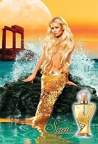 Paris Hilton Siren Mermaid Ad Photo: Details on Paris's New Perfume, Siren