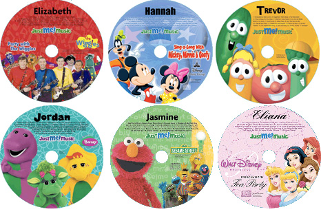 Just Me Personalized CDs