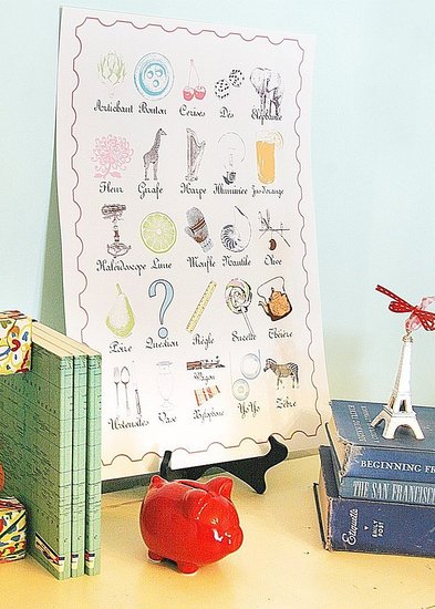 Bibitty French Alphabet ($38)