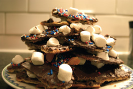 Passover-Friendly Choco-Toffee Matzoh