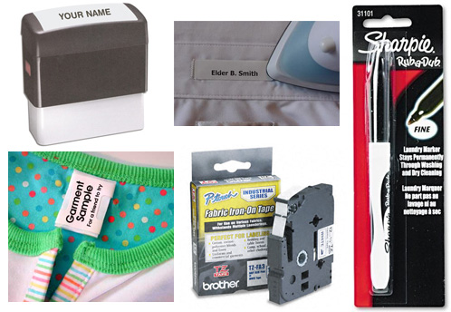 Clothing Labels for Camp