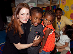 Julianne Moore and Save the Children
