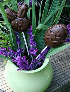 Delilicious: Easy to Make Chocolate Easter Lollipops