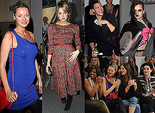 Photos of Peaches Geldof, Will Young, Pregnant Tess Daly and Erin O'Connor at London Fashion Week