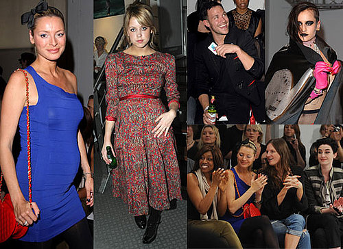 Photos of Peaches Geldof, Will Young, Pregnant Tess Daly and Erin O'Connor at London Fashion Week